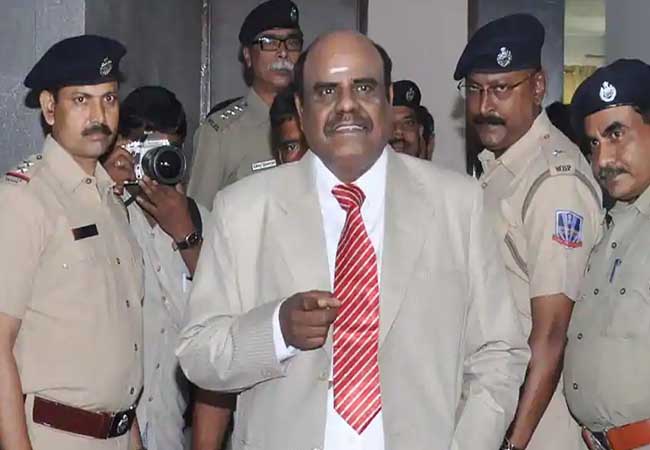 former justice karnan arrested police chennai
