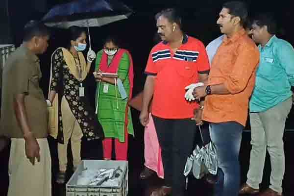 Kerala Food Department destroys 10 tonnes of fish