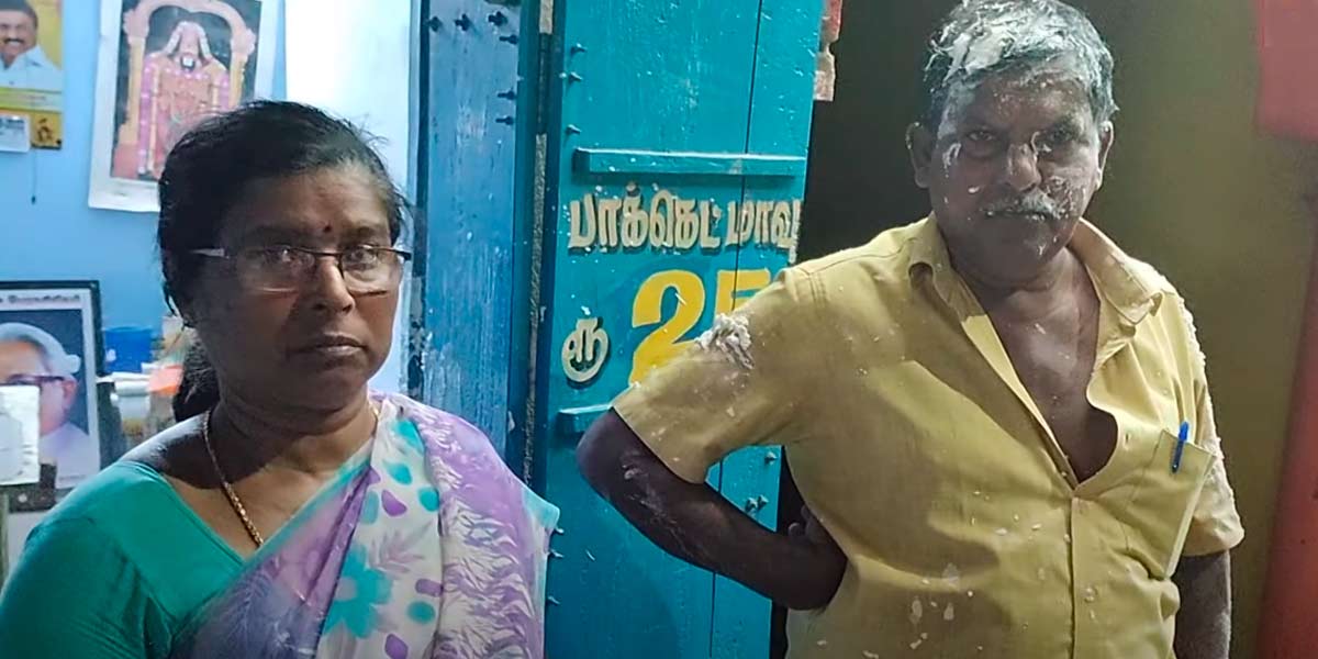 DMK woman councilor husband assault safter breaking into idly flour shop; Complaint against DMK official