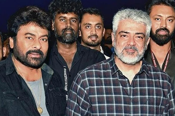 ajith mets chiranjeevi