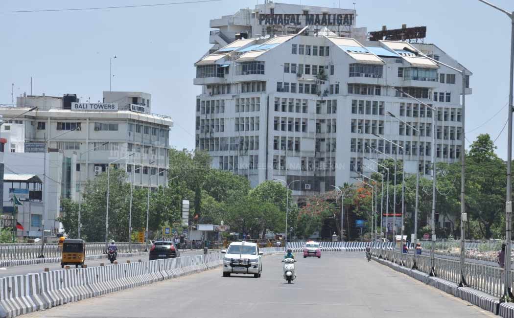 lockdown chennai roads