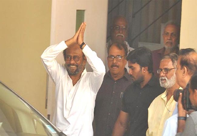 ACTOR RAJINIKANTH CALLED PRESS MEET FOR TOMORROW
