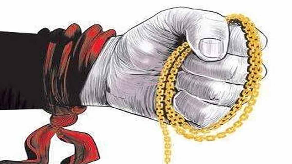 1.25 kg of gold stolen at knifepoint - a sensation in Coimbatore