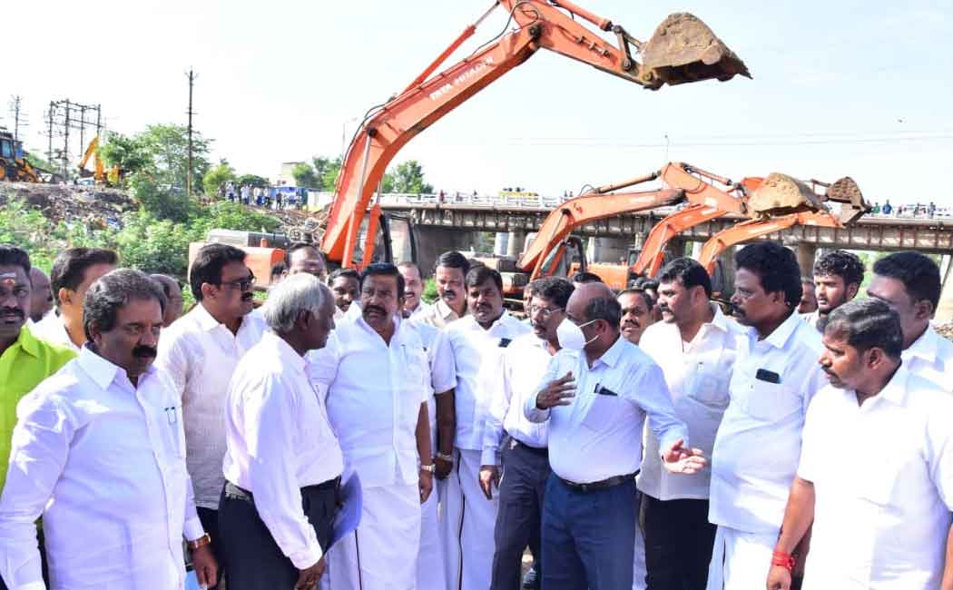 Water body maintenance Inaugurated Minister KN Nehru!