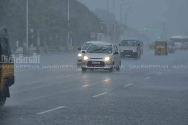 Chance of heavy rain in 4 districts of Tamil Nadu