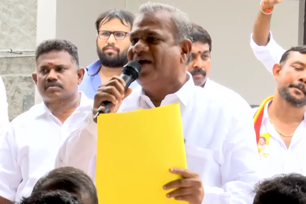 bussy anand speech in tvk meetting regards conference