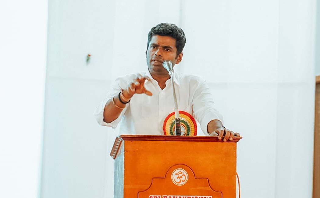 Annamalai regrets his speech!