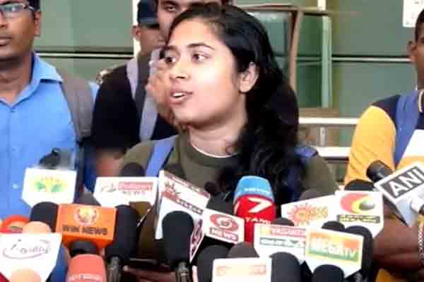 Tamil Nadu student says about Israel war