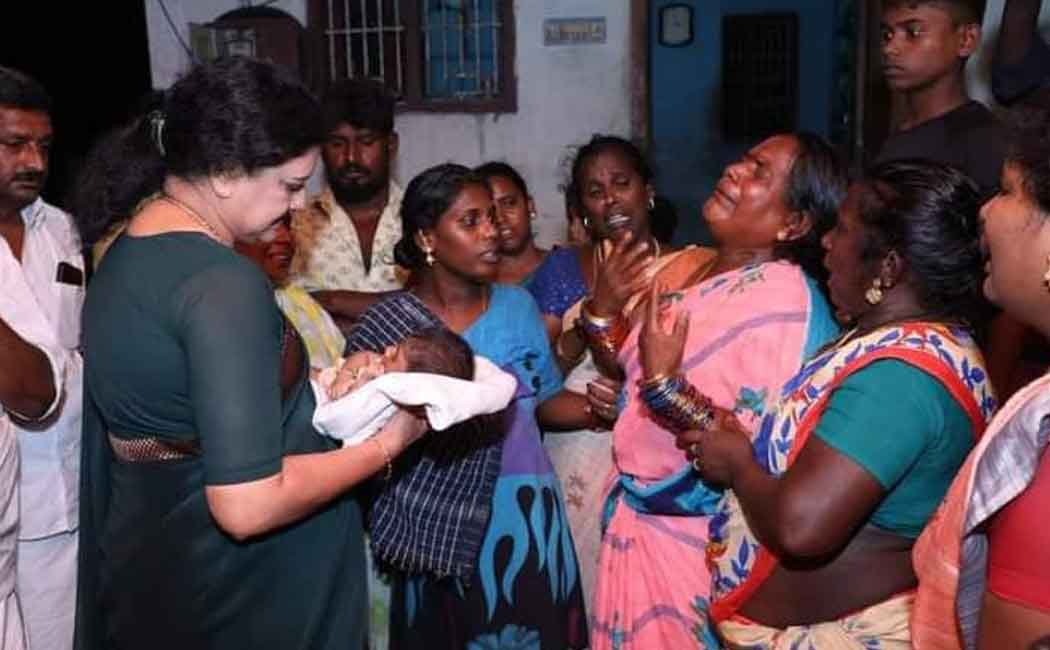 "Opposition parties have something to say about Sasikala