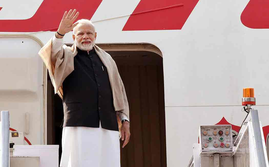 6 days 3 countries.. PM Modi is leaving today