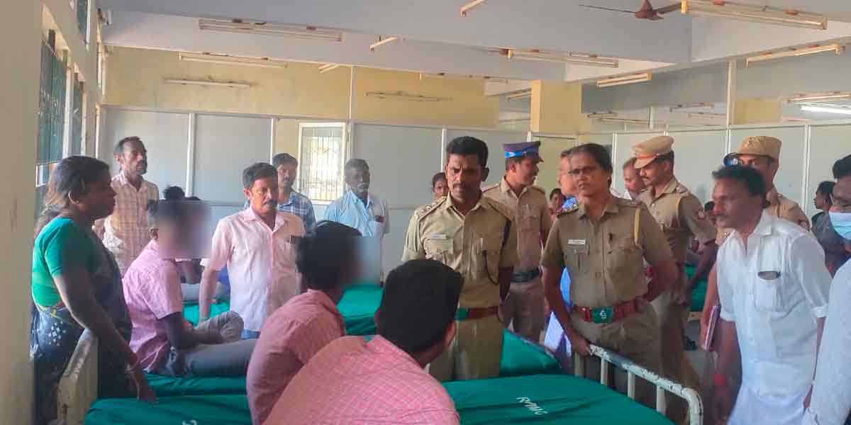 12 students vomited and fainted after hitting the spray lying on the ground