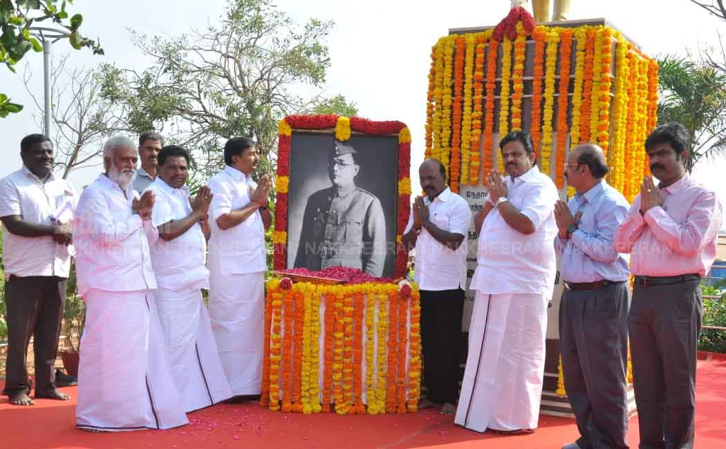Subhash Chandra Bose 128th Birthday Honored by Tamil Nadu Govt