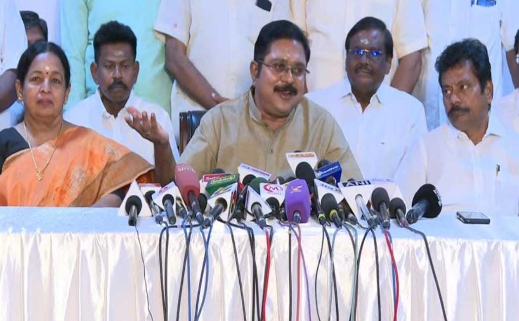 Defection in Erode East by-elections; Who is the support of AMMK? Explanation by TTV Dhinakaran