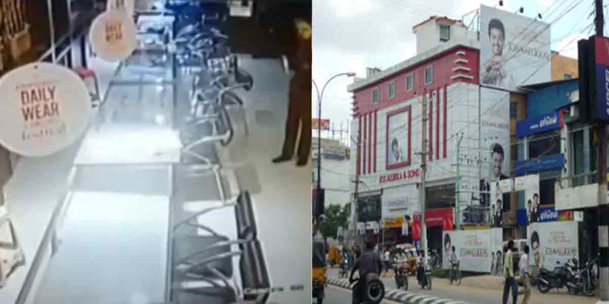 Vellore jewelery robbery incident ...
