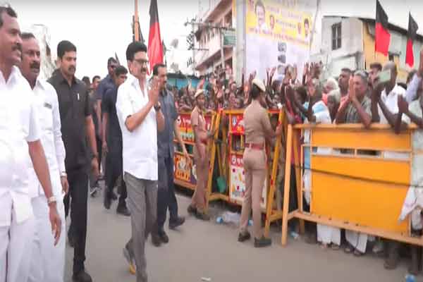 CM MK Stalin road show