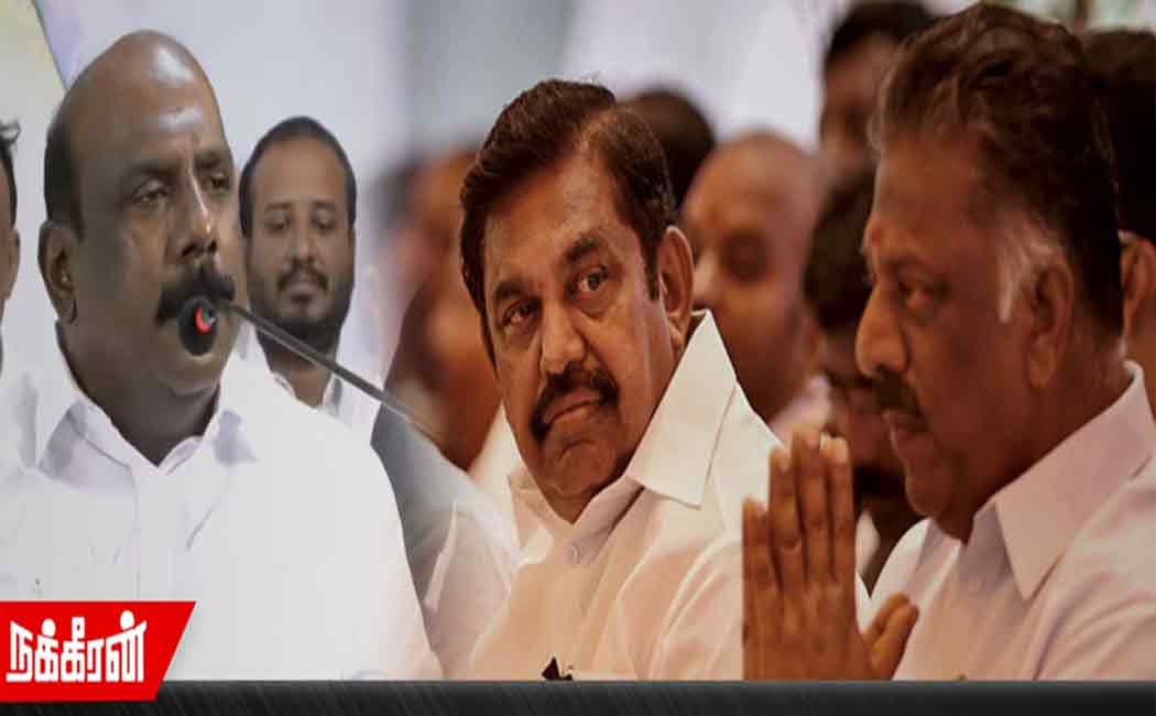 "He is the disease of ADMK" Manoj Thangapandian