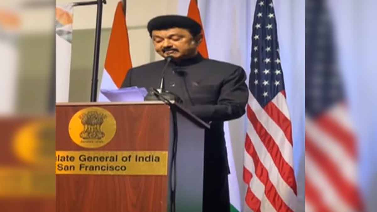 'I have come to see the faces of the dear Indian natives' - Chief Minister M. K. Stalin's speech
