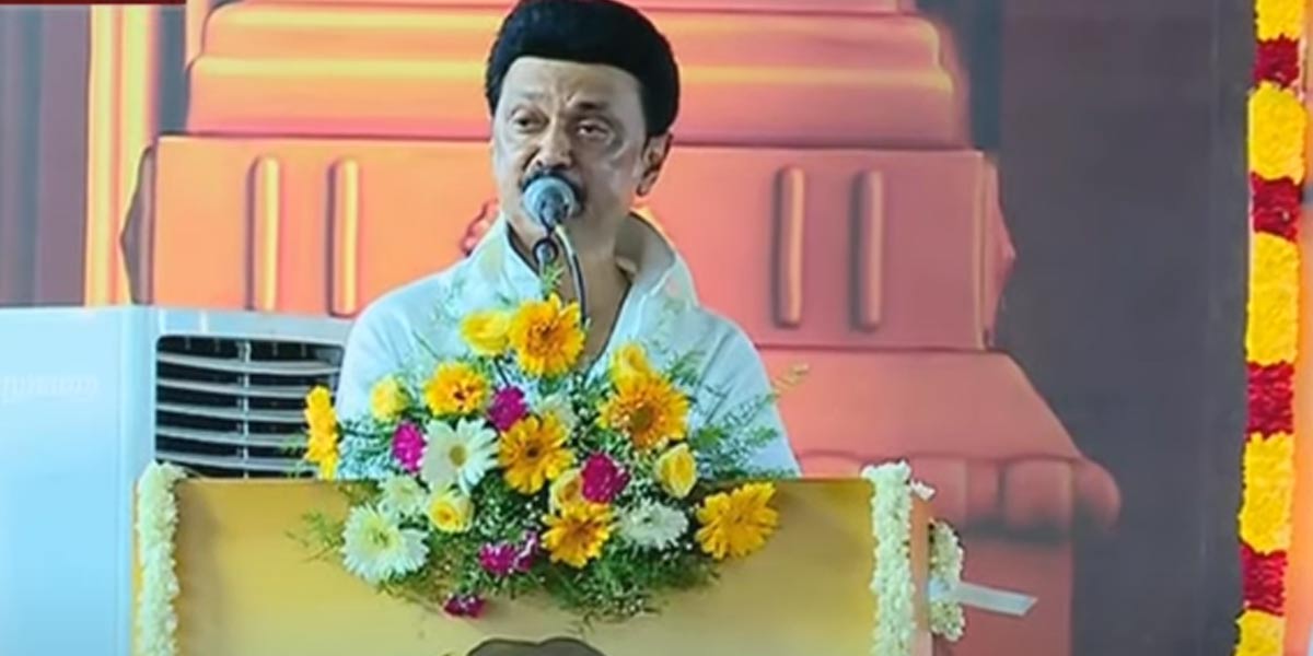 "If the artist had lived for five more years, he would have been the hero of the festival" - Chief Minister M. K. Stalin's speech