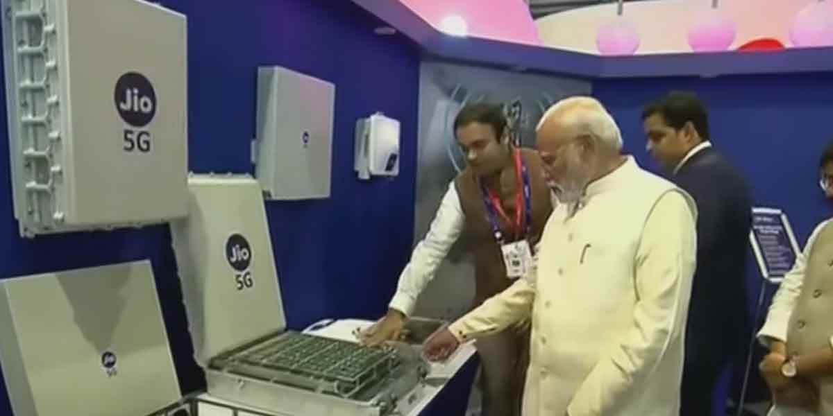 Modi at Pragati Maidan... 5G soon