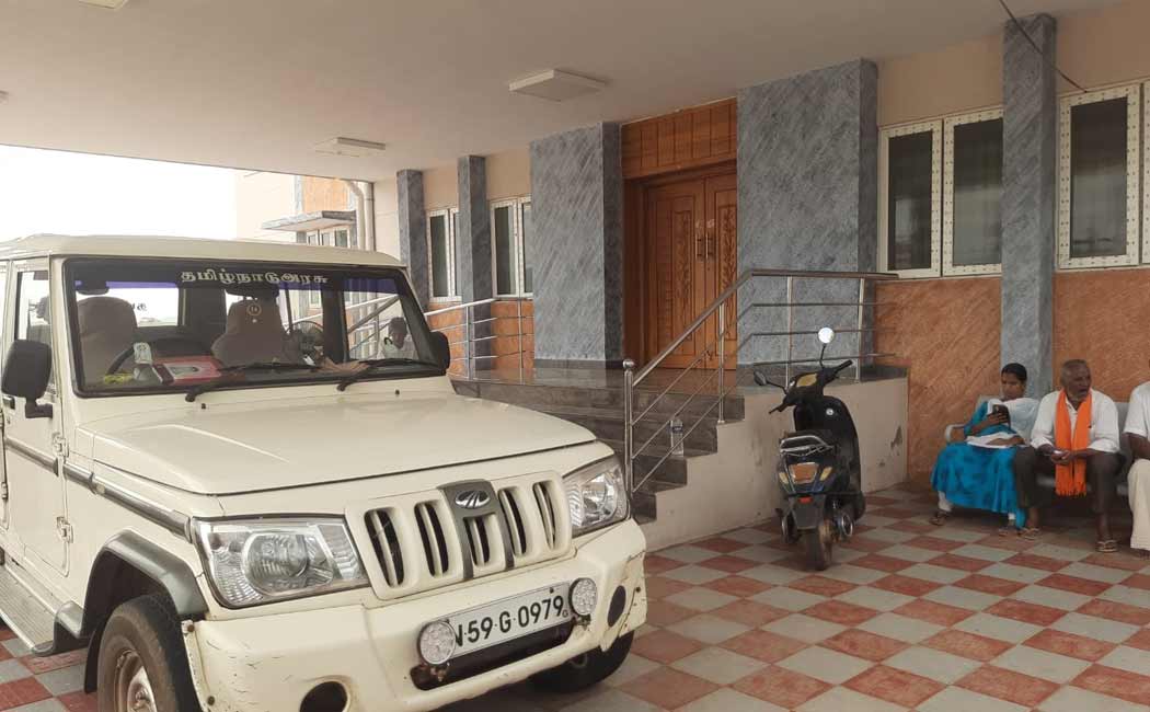 nti-corruption department raided the Theni deed registration office