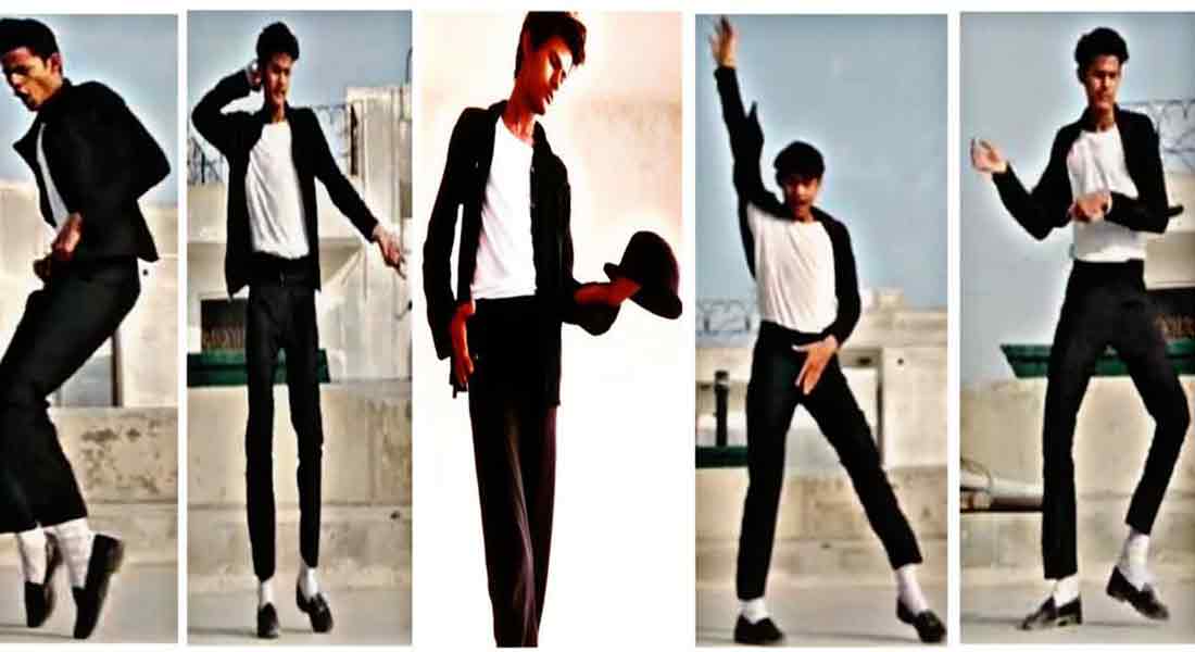 Tic Tok Dancer trained to look after his shadow!