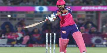 rr vs dc ipl score update parag played magnificent innings