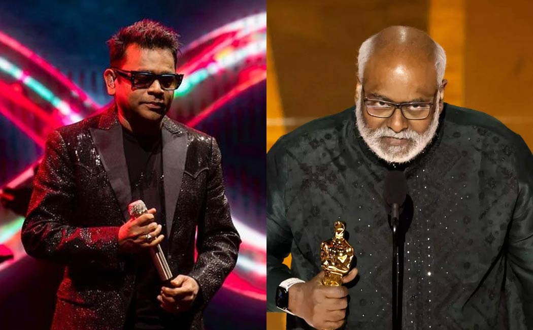 ar rahman indirectly said dont forget mother tongue to keeravaani