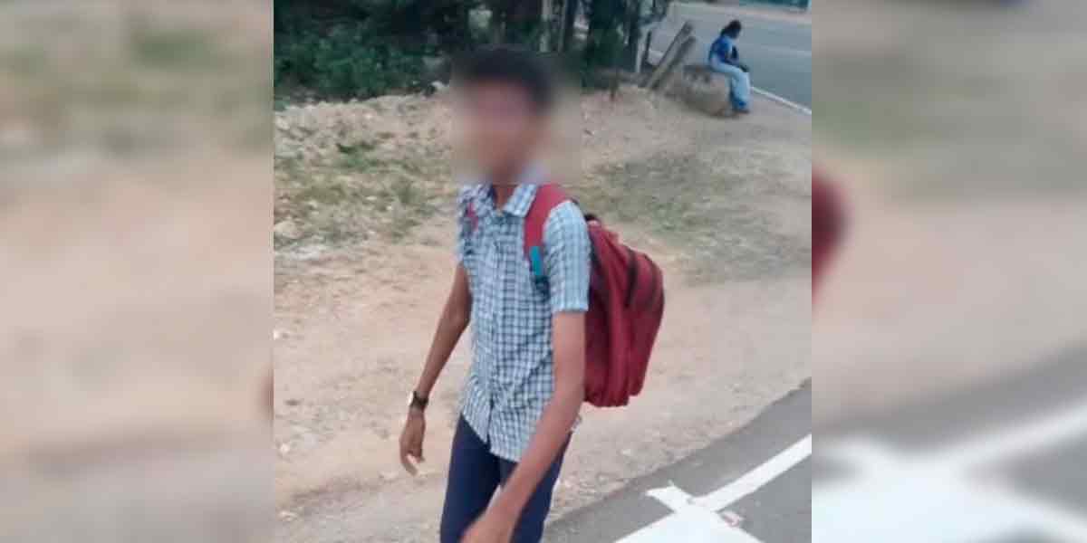 school student incident in pudukottai annavasal