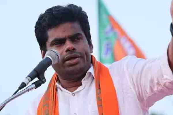 Annamalai speech at avinasi to crictize dmk government