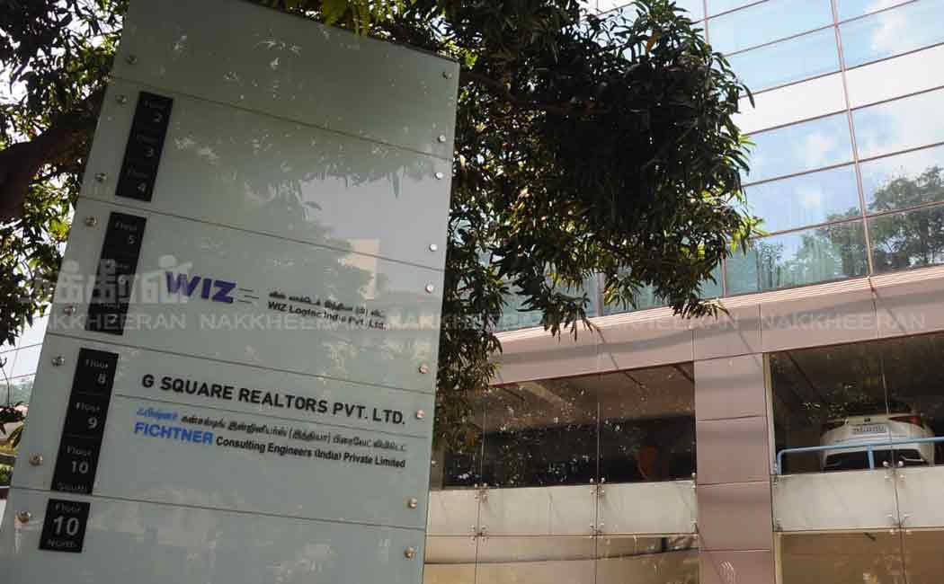 chennai alwarpet g square office income tax raid