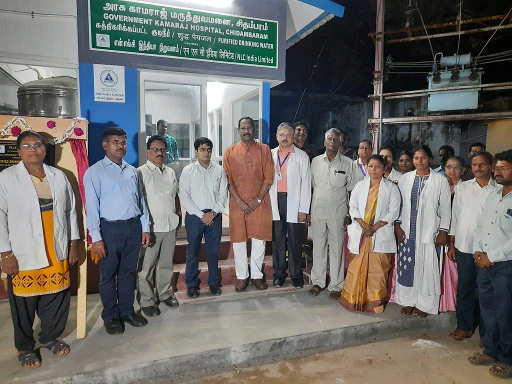 Purified Drinking Water Station for Government Hospital at a cost of Rs 12.2 lakh