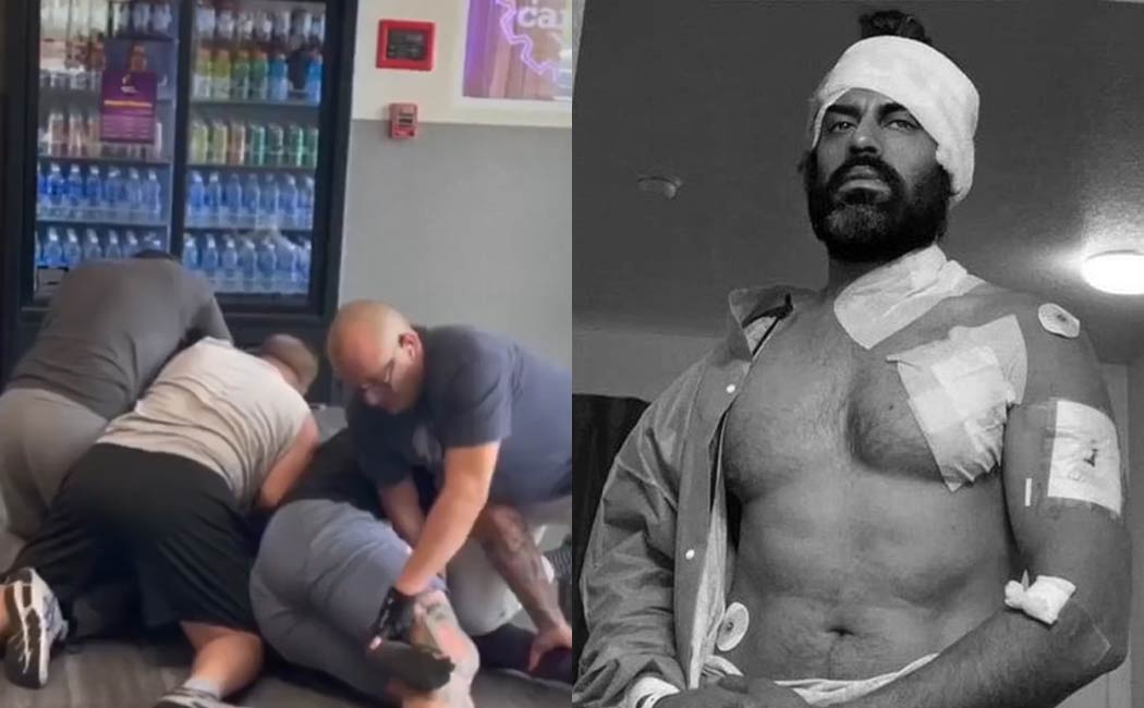 actor Aman Dhaliwal incident in US gym