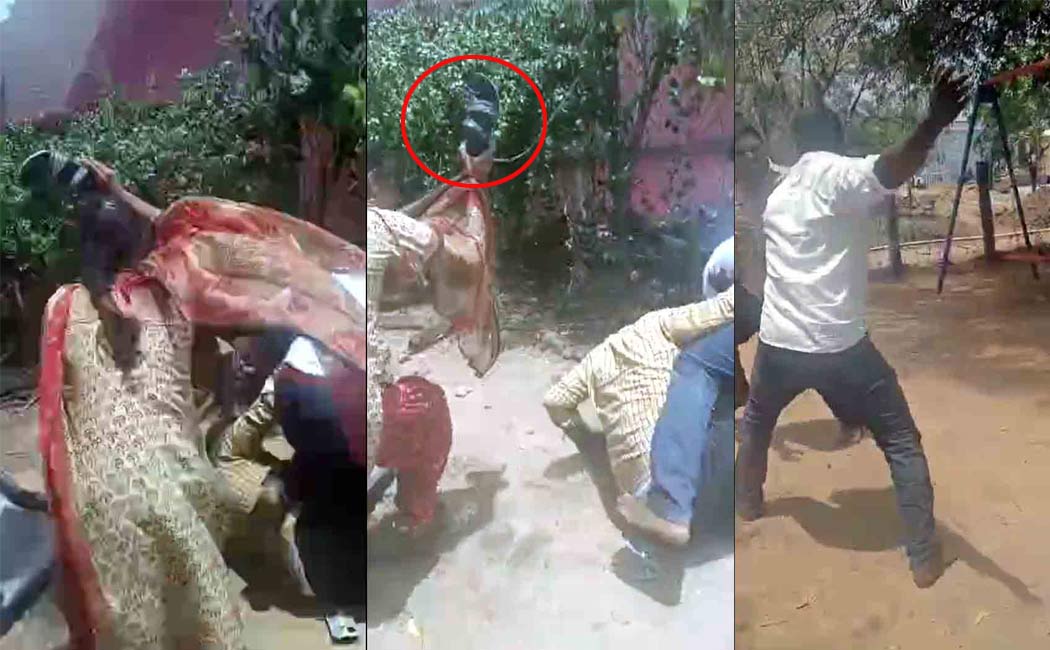 Parents beat up principal for scolding son