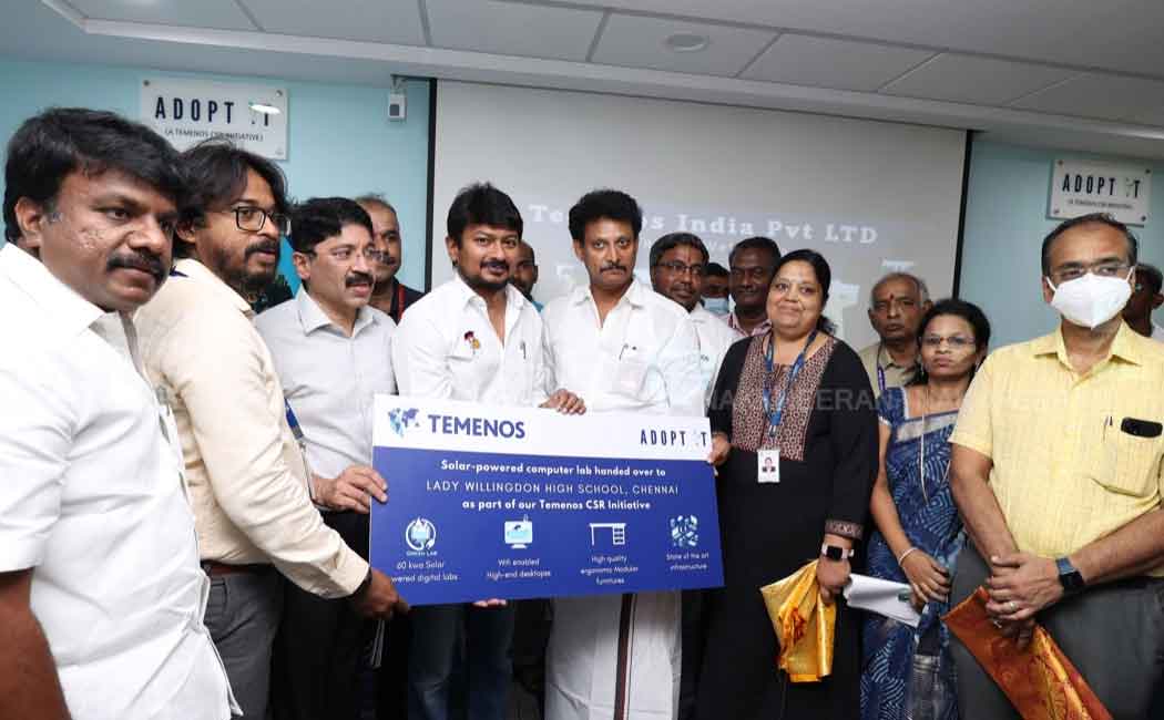 Udayanidhi Stalin opens computer lab