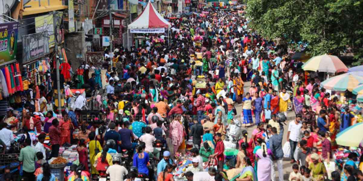 Deepavali Purchase ... Crowds gather in the malls!