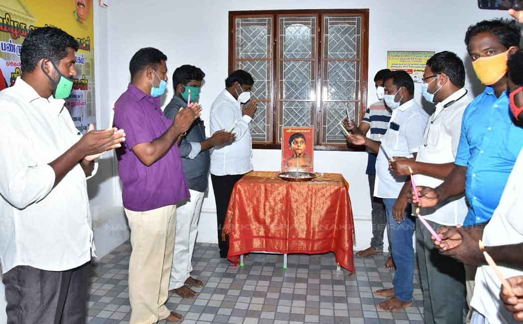 In memories of may 18 velmurugan pays tribute