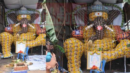  'Biscuits Pillaiyar...'- Vinayagar Chaturthi Celebration (Photos)