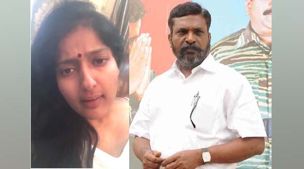 gayathri raghuram - thirumavalavan