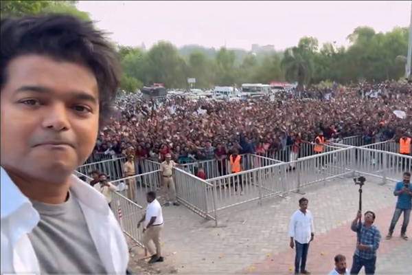 vijay kerala selfie video
