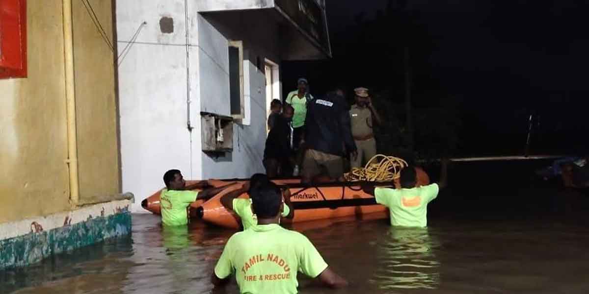 Extreme levels of flood danger were announced in at least two places.