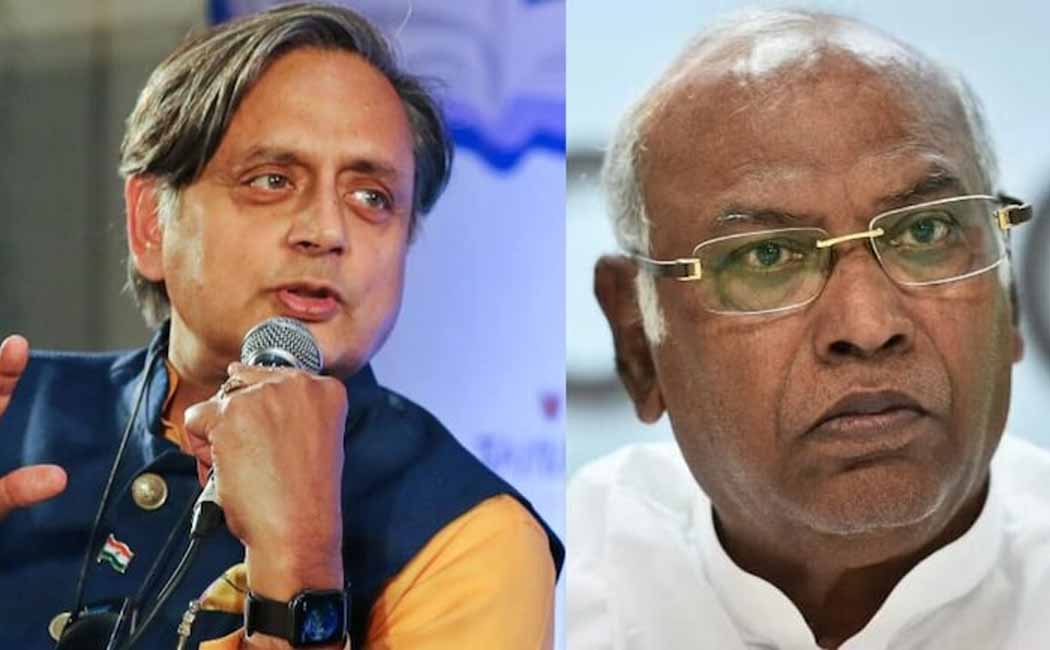 Congress Party President Election: Direct competition for Kharge and Sasitharoor!