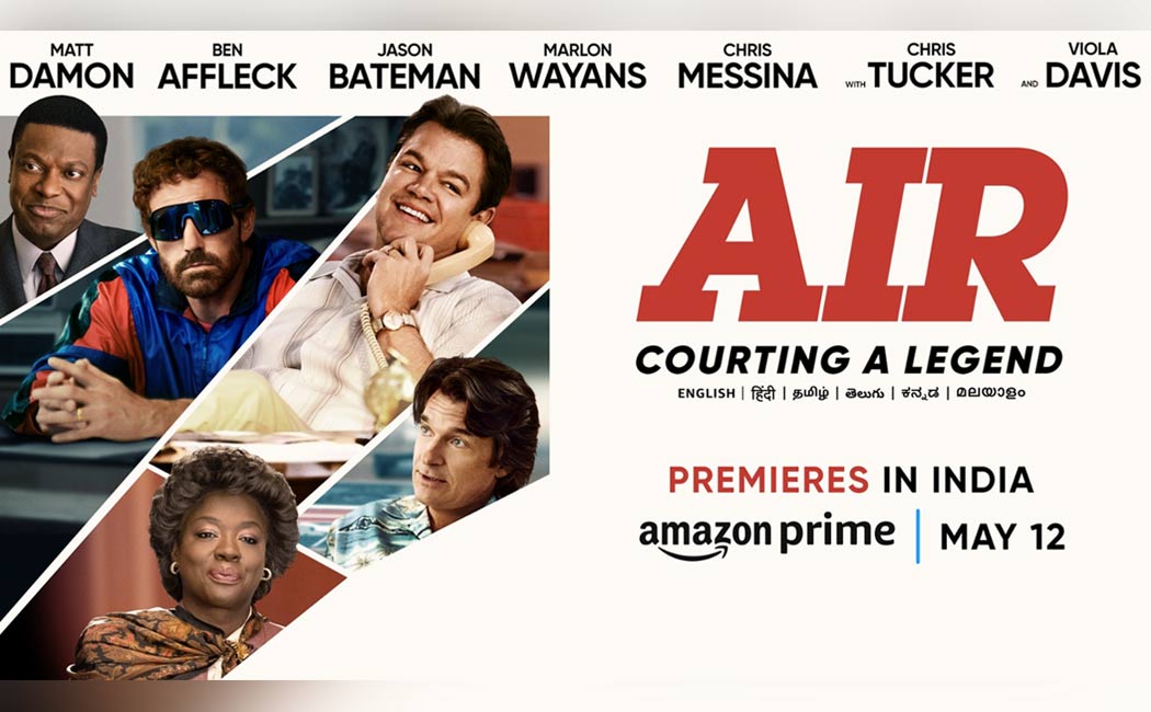 AIR will premiere exclusively on Prime Video in India on May 12