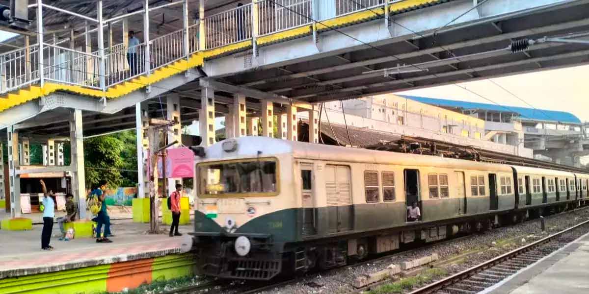AC compartment in suburban electric trains; End of Southern Railway