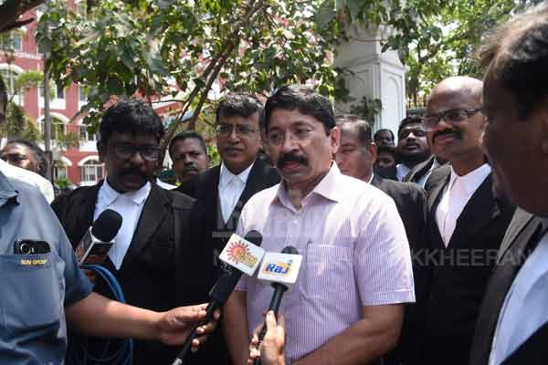 Dayanithimaran defamation case against Edappadi Palaniswami