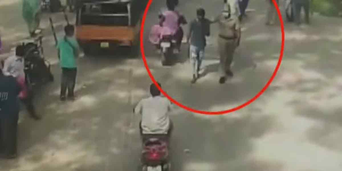 Sword youths who caused tension in the city .... Shock when CCTV footage was released!