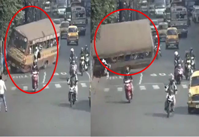 ROAD BUS INCIDENT IN KOLKATA POLICE INVESTIGATION