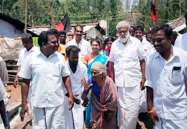TN ASSEMBLY ELECTION DMK CANDIDATE PERIYASAMY ELECTION CAMPAIGN