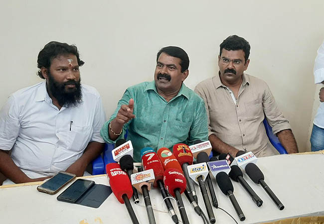 dindigul district marriage function naam tamiler katchi seeman speech