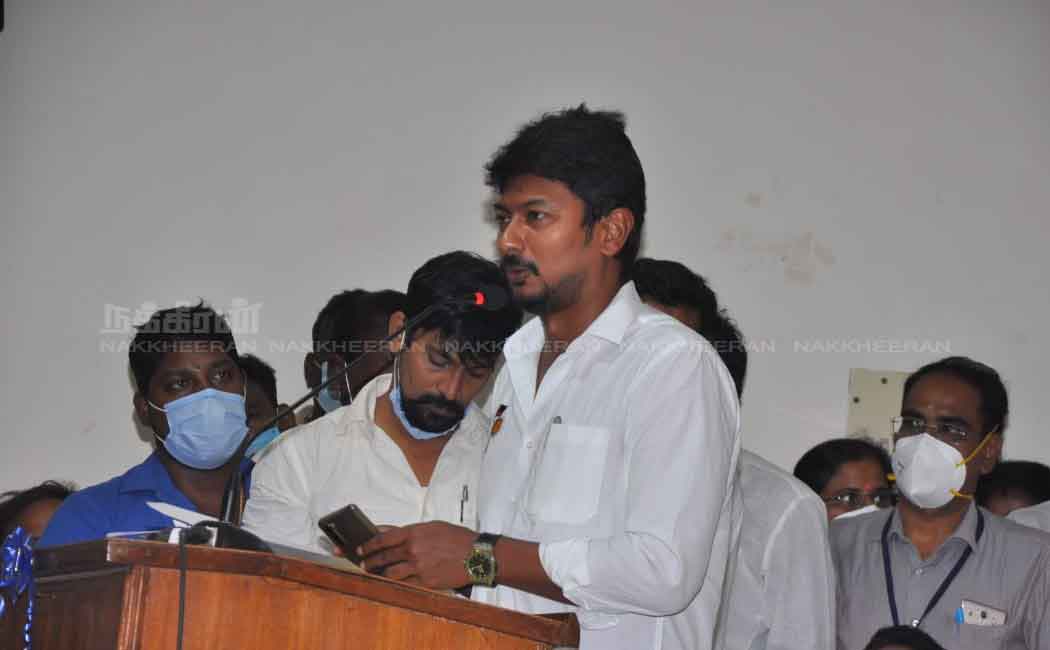 Welfare assistance on behalf of the Udayanidhi Stalin Foundation
