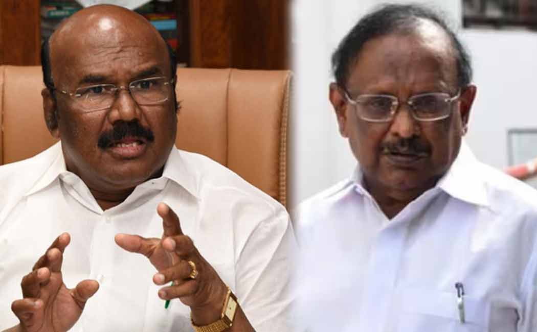 Jayakumar criticized Minister Raghupathi has no right to criticize AIADMK